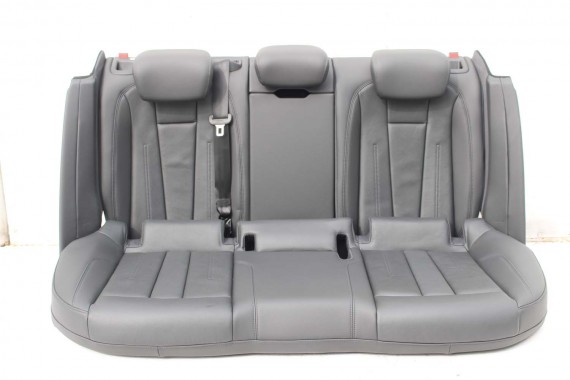 AUDI A4 8W SEDAN FOTELE KOMPLET FOTELI siedzeń siedzenia fotel tapicerka 8W5 8W skóra kolor czarny B9 fotele tapicerka czarna 8W
