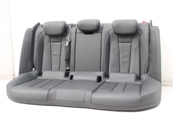 AUDI A4 8W SEDAN FOTELE KOMPLET FOTELI siedzeń siedzenia fotel tapicerka 8W5 8W skóra kolor czarny B9 fotele tapicerka czarna 8W