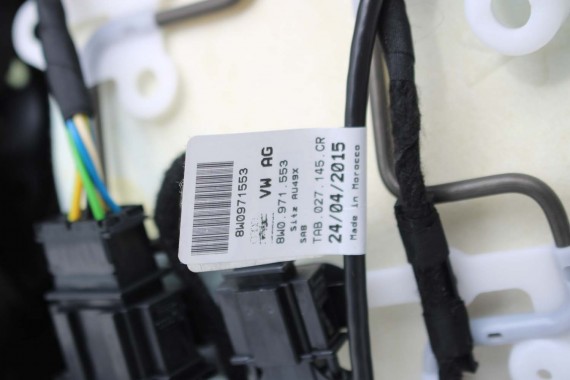 AUDI A4 8W SEDAN FOTELE KOMPLET FOTELI siedzeń siedzenia fotel tapicerka 8W5 8W skóra kolor czarny B9 fotele tapicerka czarna 8W