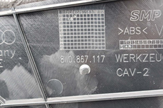 AUDI A4 8W BOCZEK BOCZKI DRZWI drzwiowe tapicerka SEDAN 8W 8W5 B9 skóra kolor czarny 8W1867103 8W1867104 8W0867303 8W0867304