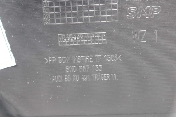 AUDI A4 8W BOCZEK BOCZKI DRZWI drzwiowe tapicerka SEDAN 8W 8W5 B9 skóra kolor czarny 8W1867103 8W1867104 8W0867303 8W0867304