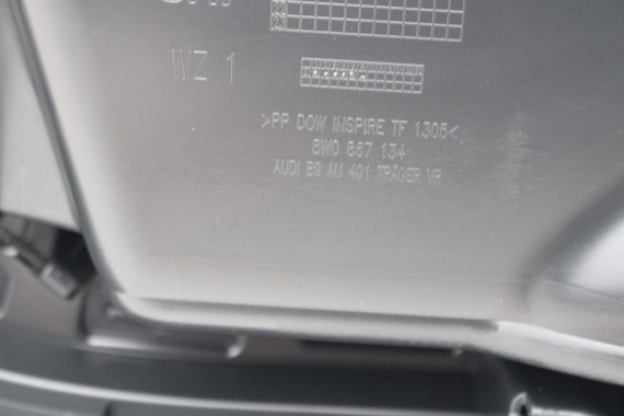 AUDI A4 8W BOCZEK BOCZKI DRZWI drzwiowe tapicerka SEDAN 8W 8W5 B9 skóra kolor czarny 8W1867103 8W1867104 8W0867303 8W0867304