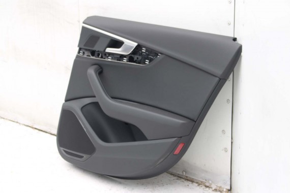AUDI A4 8W BOCZEK BOCZKI DRZWI drzwiowe tapicerka SEDAN 8W 8W5 B9 skóra kolor czarny 8W1867103 8W1867104 8W0867303 8W0867304