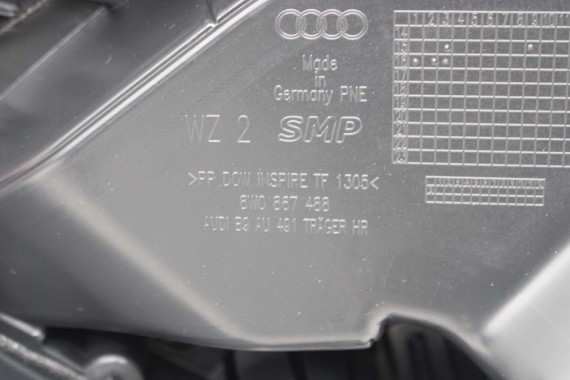 AUDI A4 8W BOCZEK BOCZKI DRZWI drzwiowe tapicerka SEDAN 8W 8W5 B9 skóra kolor czarny 8W1867103 8W1867104 8W0867303 8W0867304