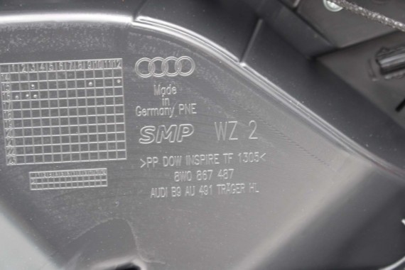 AUDI A4 8W BOCZEK BOCZKI DRZWI drzwiowe tapicerka SEDAN 8W 8W5 B9 skóra kolor czarny 8W1867103 8W1867104 8W0867303 8W0867304