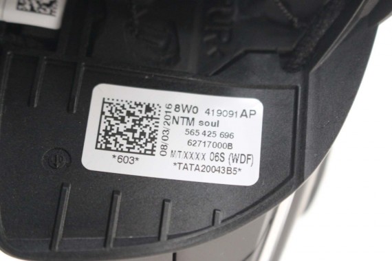 AUDI A4 Q5 KIEROWNICA + BIEGI 8W0419091AP 8W0419091DQ 8W0 419 091 AP 8W0419091AP 8W0419091DQ 8W0419091AP 8W0419091DQ 8W0419091AP