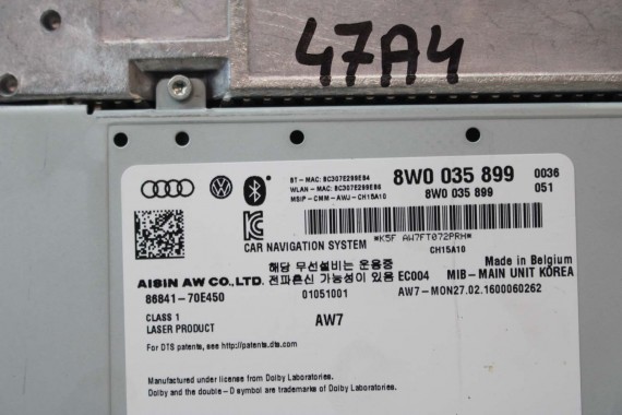 AUDI A4 A5 CZYTNIK MIB SD 8W0035899 8W0035899 8W0035899 8W0035899 8W0035899 8W0035899 8W0035899 8W0035899 8W0035899 8W0035899 8W