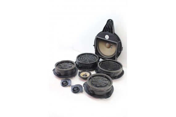 AUDI A4 SEDAN GŁOŚNIKI NAGŁOŚNIENIE 8W5035412 8W5035411 8W0035415 8W0035454 8W0035399 8W5035399 KOMPLET GŁOŚNIKÓW ZESTAW GŁOŚNIK