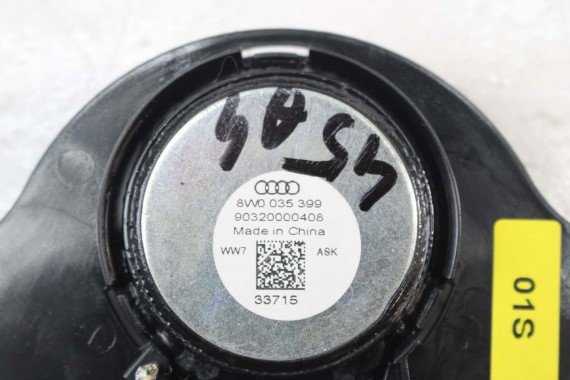 AUDI A4 SEDAN GŁOŚNIKI NAGŁOŚNIENIE 8W5035412 8W5035411 8W0035415 8W0035454 8W0035399 8W5035399 KOMPLET GŁOŚNIKÓW ZESTAW GŁOŚNIK