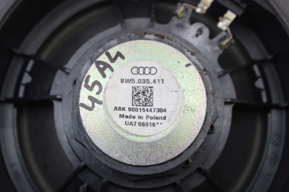 AUDI A4 SEDAN GŁOŚNIKI NAGŁOŚNIENIE 8W5035412 8W5035411 8W0035415 8W0035454 8W0035399 8W5035399 KOMPLET GŁOŚNIKÓW ZESTAW GŁOŚNIK