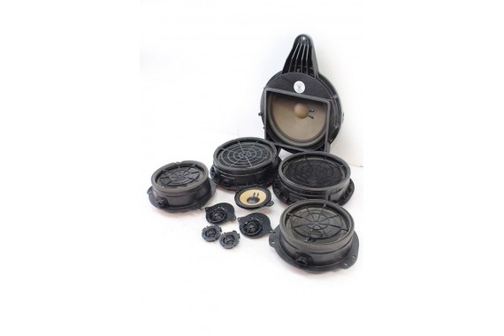 AUDI A4 SEDAN GŁOŚNIKI NAGŁOŚNIENIE 8W5035412 8W5035411 8W0035415 8W0035454 8W0035399 8W5035399 KOMPLET GŁOŚNIKÓW ZESTAW GŁOŚNIK