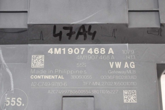 AUDI A4 Q7 MODUŁ STEROWNIK GATEWAY 4M1907468A 4M1 907 468 A 4M1907468A MOCY 8W 4M 4M1907468A 4M1907468A 4M1907468A 4M1907468A