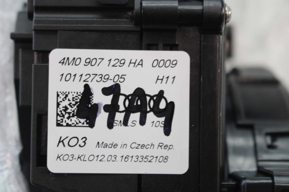 AUDI A4 MANETKI + TAŚMA AIR BAG 4M0907129HA 4N0907129S 4N0907129KH 4N0907129PE 4N0907129MN przełączniki kierownicy moduł manetka