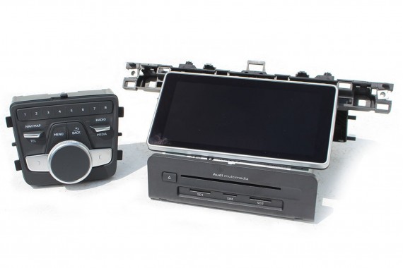 AUDI A4 A5 ZESTAW MMI MONITOR CZYTNIK MIB PANEL 8W0035880 8W0919614P 8W0919605 8W0035890 wyświetlacz touchpad navi sim 8W F5 3G+