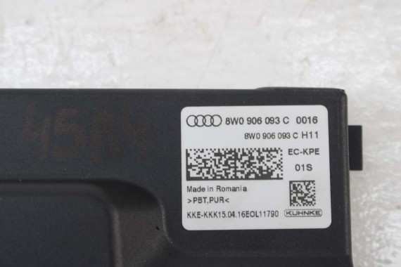 AUDI A4 A5 Q7 MODUŁ STEROWNIK POMPY PALIWA 8W0906093C 8W0 906 093 C 8W0906093C 8W0906093A 8W0906093C 8W0906093A 8W0906093C TFSi