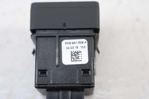AUDI A4 A5 PRZYCISK ŚWIATEŁ AWARYJNYCH 8W0941509A 8W0 941 509 A 8W F5 B9 włącznik 8W0941509A 8W0941509A 8W0941509A 8W0941509A