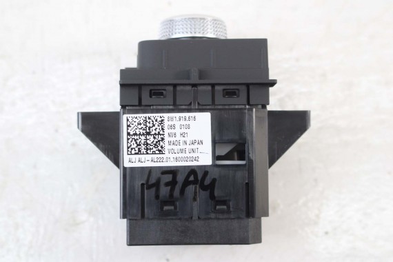 AUDI A4 A5 GAŁKA STEROWANIA MMI 8W1919616 8W1919616 panel 8W PANEL PRZEŁĄCZNIK RADIA PRZYCISK POTENCJOMETR 8W1919616 8W1919616