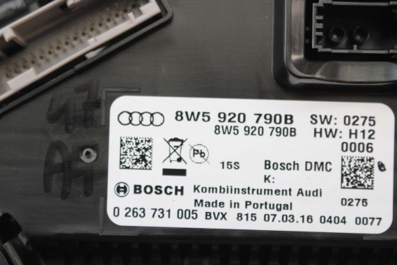 AUDI A4 A5 ZEGARY LICZNIKI zegar 8W5920790B Virtual Cockpit 8W5920790B 8W5920790B 8W5920790B 8W5920790B 8W5920790B 8W5 920 790 B