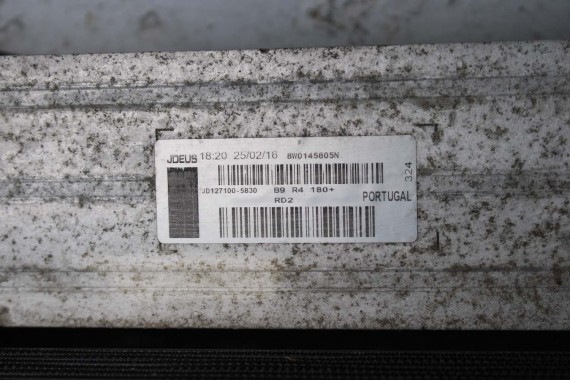 AUDI A4 8W PAS PRZEDNI PRZÓD WZMOCNIENIE + BELKA + CHŁODNICE WENTYLATOR 8W0121251K 8W0145805N 8W0959455 8W0121003A 8W0816411C B9