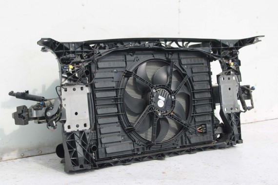 AUDI A4 8W PAS PRZEDNI PRZÓD WZMOCNIENIE + BELKA + CHŁODNICE WENTYLATOR 8W0121251K 8W0145805N 8W0959455 8W0121003A 8W0816411C B9