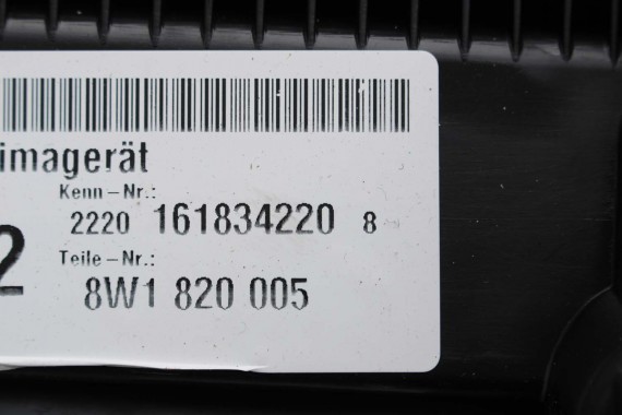 AUDI A4 A5 NAGRZEWNICA KLIMATYZACJI KLIMY 8W1820005 8W 8W1 820 005 C 8W1820005 8W1820005 8W1820005 8W1820005 8W1820005 b9 f5