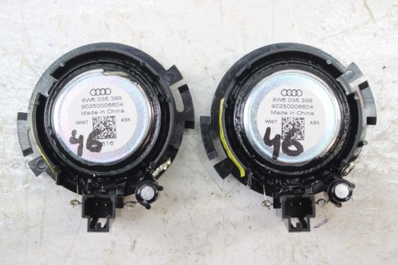 AUDI A4 SEDAN GŁOŚNIKI NAGŁOŚNIENIE 8W5035412 8W5035411 8W0035415 8W0035454 8W0035399 8W5035399 KOMPLET GŁOŚNIKÓW ZESTAW GŁOŚNIK