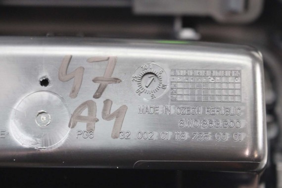 AUDI A4 A5 WYKOŃCZENIE TUNELU ŚRODKOWEGO 8W0864376 8W0 864 376 6PS - czarny (soul) 8W B9 8W0864376 8W0864376 8W0864376 8W0863300