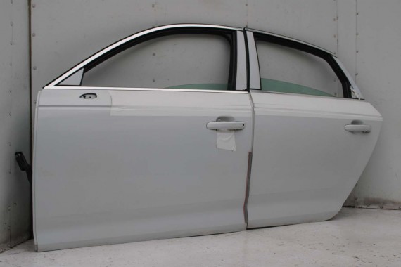 AUDI A4 SEDAN 8W B9 LS9R DRZWI LEWE PRZÓD + TYŁ STRONA LEWA przednie + tylne 2 sztuki 2Y2Y 8W0831051 8W5833051 8W0831051A białe