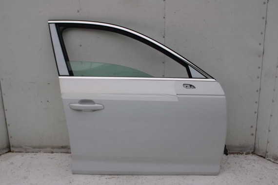 AUDI A4 SEDAN DRZWI PRAWE PRZÓD + TYŁ STRONA PRAWA przednie + tylne 2 sztuki 2 szt. 8W B9 biały LS9R 2Y2Y 8W0831052 8W5833052