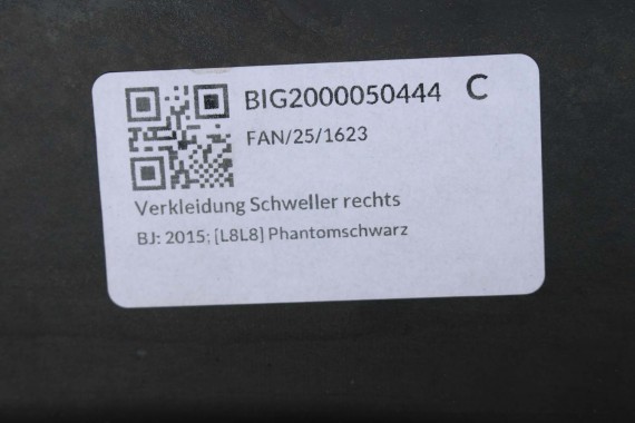 AUDI A8 D4 LISTWA PROGOWA 4H4853855B 4H4853856B 4H4 853 855 B próg 4H LY9T 0E0E 4H4853859B 4H48538860B LONG 4H4853855B 4H4853855