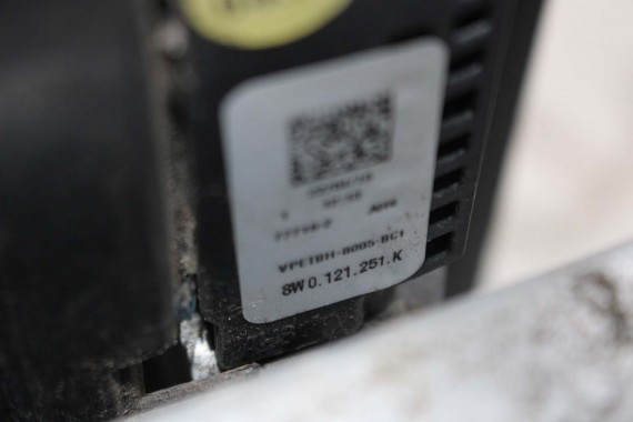 AUDI A4 8W PAS PRZEDNI PRZÓD WZMOCNIENIE + BELKA + CHŁODNICE WENTYLATOR 8W0121251K 8W0145805N 8W0959455 8W0121003A 8W0816411C B9