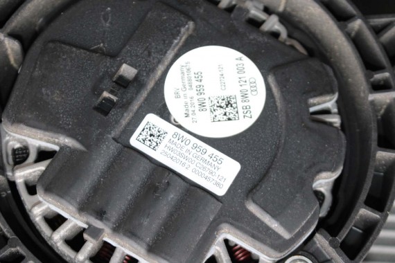 AUDI A4 8W PAS PRZEDNI PRZÓD WZMOCNIENIE + BELKA + CHŁODNICE WENTYLATOR 8W0121251K 8W0145805N 8W0959455 8W0121003A 8W0816411C B9