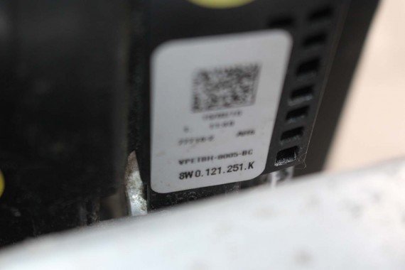 AUDI A4 8W PAS PRZEDNI PRZÓD WZMOCNIENIE + BELKA + CHŁODNICE WENTYLATOR 8W0121251K 8W0145805N 8W0959455 8W0121003A 8W0816411C B9