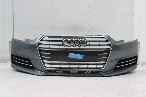 AUDI A4 8W PRZÓD maska błotniki zderzak pas przedni lampy wzmocnienie lampa FULL LED 0C0C LX7R szary 8W0941033 8W0941034 B9 0C