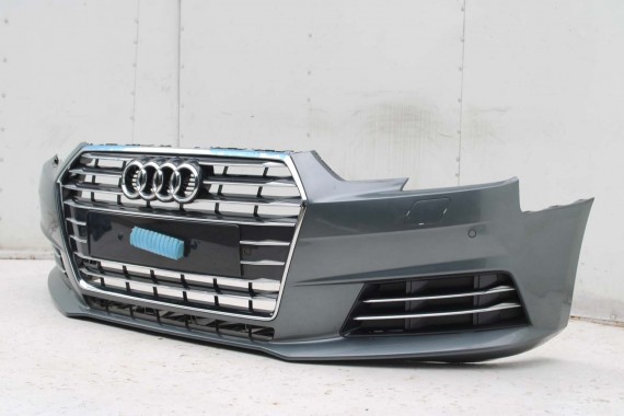 AUDI A4 8W PRZÓD maska błotniki zderzak pas przedni lampy wzmocnienie lampa FULL LED 0C0C LX7R szary 8W0941033 8W0941034 B9 0C