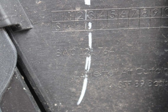 AUDI A4 8W PRZÓD maska błotniki zderzak pas przedni lampy wzmocnienie lampa FULL LED 0C0C LX7R szary 8W0941033 8W0941034 B9 0C