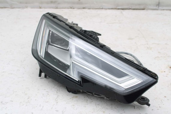 AUDI A4 8W PRZÓD maska błotniki zderzak pas przedni lampy wzmocnienie lampa FULL LED 0C0C LX7R szary 8W0941033 8W0941034 B9 0C