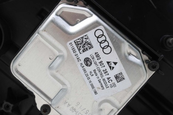 AUDI A4 8W PRZÓD maska błotniki zderzak pas przedni lampy wzmocnienie lampa FULL LED 0C0C LX7R szary 8W0941033 8W0941034 B9 0C