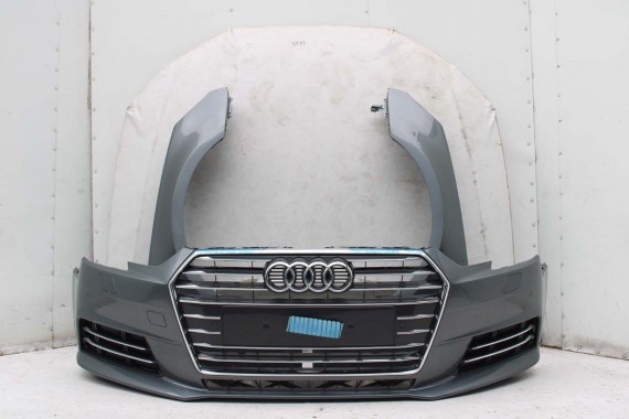 AUDI A4 8W PRZÓD maska błotniki zderzak przedni 0C0C LX7R szary 8W0807065 8W0807611 8W0821105A 8W0821106A 8W0823029 8W0807681 0C