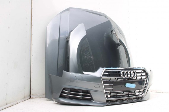 AUDI A4 8W PRZÓD maska błotniki zderzak przedni 0C0C LX7R szary 8W0807065 8W0807611 8W0821105A 8W0821106A 8W0823029 8W0807681 0C