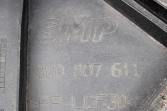 AUDI A4 8W PRZÓD maska błotniki zderzak przedni 0C0C LX7R szary 8W0807065 8W0807611 8W0821105A 8W0821106A 8W0823029 8W0807681 0C