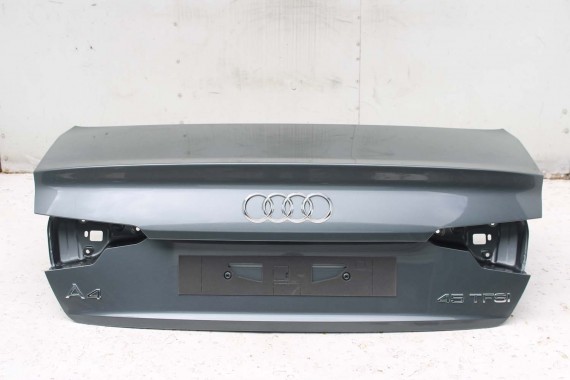 AUDI A4 SEDAN TYŁ ZDERZAK tylny + KLAPA BAGAŻNIKA 8W B9 0C LX7R szary ZESTAW KOMPLET 8W5827025 8W5807511F 8W5807067 8W0807521H