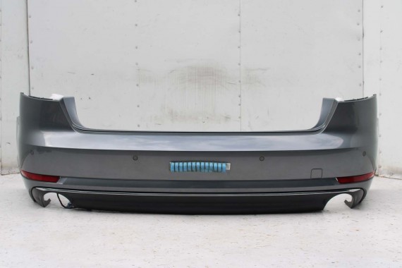 AUDI A4 SEDAN TYŁ ZDERZAK tylny + KLAPA BAGAŻNIKA 8W B9 0C LX7R szary ZESTAW KOMPLET 8W5827025 8W5807511F 8W5807067 8W0807521H