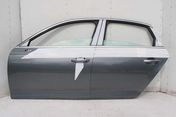 AUDI A4 SEDAN 8W B9 LX7R DRZWI LEWE PRZÓD + TYŁ STRONA LEWA przednie + tylne 2 sztuki 0C0C 8W0831051 8W5833051 8W0831051A szary