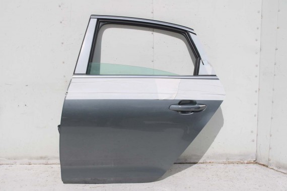 AUDI A4 SEDAN 8W B9 LX7R DRZWI LEWE PRZÓD + TYŁ STRONA LEWA przednie + tylne 2 sztuki 0C0C 8W0831051 8W5833051 8W0831051A szary