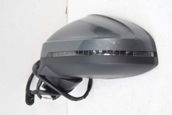 AUDI A4 LUSTERKO DRZWI LEWE 14 pin 8W LX7R zewnętrzne pinów kabli przewodów 14pin LX7R szary 0C0C 8W1857409 8W0857535 FOTO