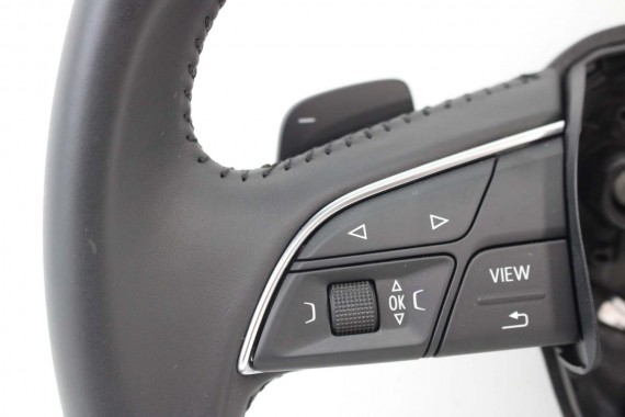 AUDI A4 Q5 Q7 KIEROWNICA + BIEGI 4M0419091C 4M0419091N 4M0 419 091 C podgrzewana MJM - czarny 4M0419091C 4M0419091N 4M0419091N