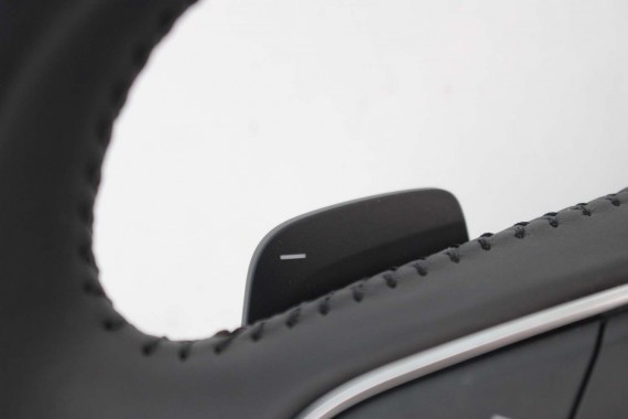 AUDI A4 Q5 Q7 KIEROWNICA + BIEGI 4M0419091C 4M0419091N 4M0 419 091 C podgrzewana MJM - czarny 4M0419091C 4M0419091N 4M0419091N