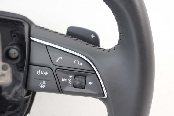 AUDI A4 Q5 Q7 KIEROWNICA + BIEGI 4M0419091C 4M0419091N 4M0 419 091 C podgrzewana MJM - czarny 4M0419091C 4M0419091N 4M0419091N