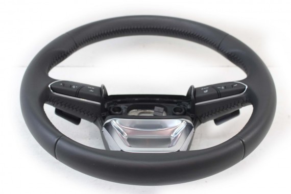 AUDI A4 Q5 Q7 KIEROWNICA + BIEGI 4M0419091C 4M0419091N 4M0 419 091 C podgrzewana MJM - czarny 4M0419091C 4M0419091N 4M0419091N